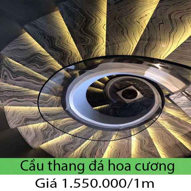 Báo giá cầu thang đá hoa cương dark epreador